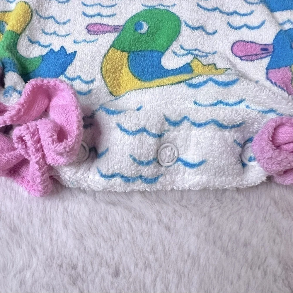 💚 Vintage Carter’s terry cloth one piece romper size 6 months